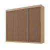 Closet Di Poretti Design Senna 3 Puertas 6 Cajones Terracota