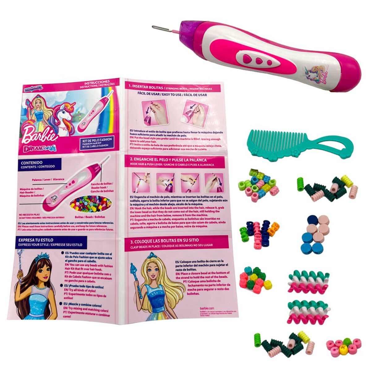 Set para Decorar tu Cabello Barbie