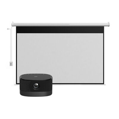 Imagen 1 del producto Kit Levo Proyector Smart Lumix + Telón Electrico 100""