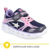 Zapatilla con Luces Niña Bubble Gummers Heart Lite