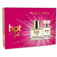 Set Perfume Plaisance Hot in Gold EDP + Miniatura
