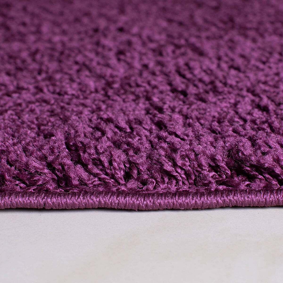 Bajada De Cama Doral Shaggy 100 x 60 cm Purpura
