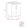 Mueble Lavamanos TuHome Bath Bi Color Duna Blanco