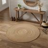 Alfombra Atmosphera Yute Redonda 160cm