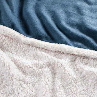 Imagen 2 del producto Manta de Poliéster Mashini 127 x 152 Liso Azul