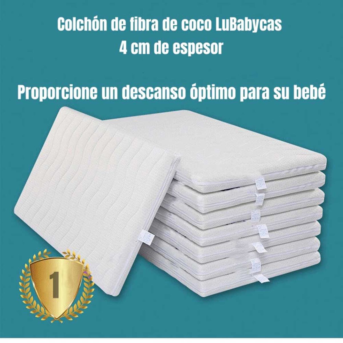 Colchón Cuna 61 x 104 cm LuBabycas