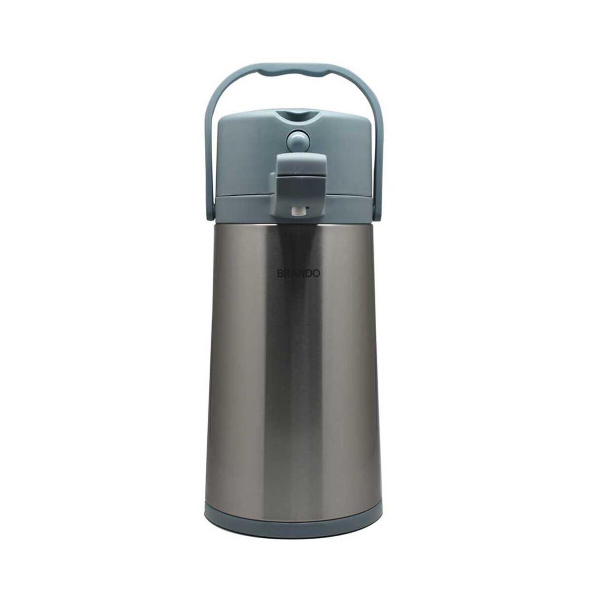 Termo Sifón Acero Inoxidable Brando Dispensador Gris 1,9 lt