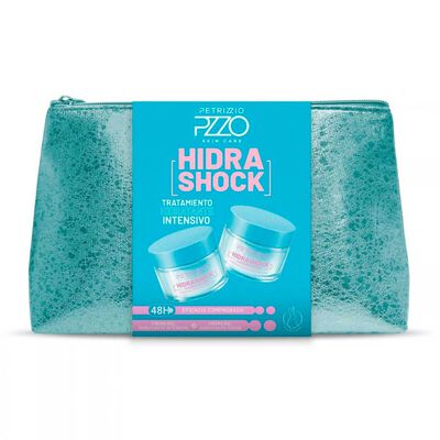 Set de Cremas Hidra Shock Hidrataci&oacute;n + Clutch Petrizzio