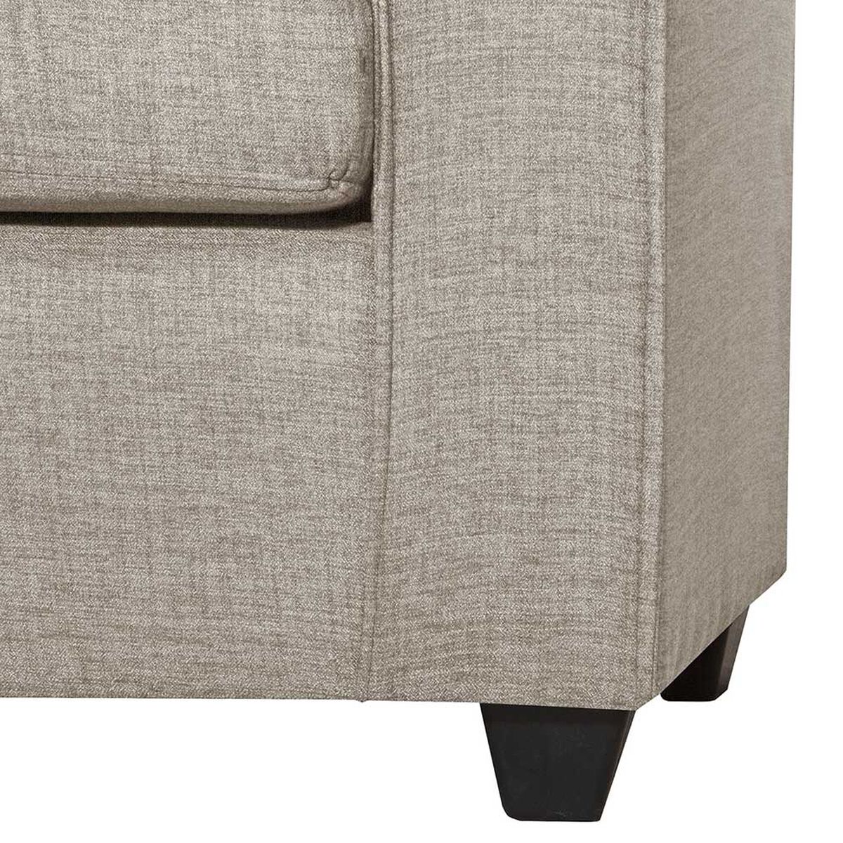 Sofá Black Factory Ranger 3 Cuerpos Beige