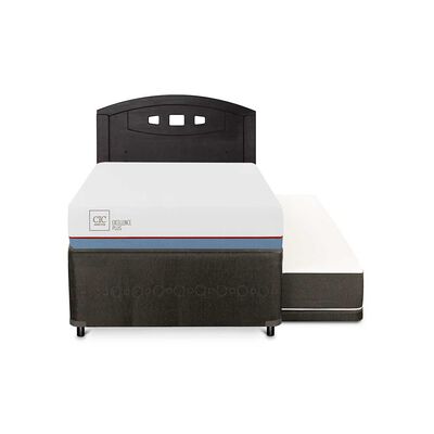 Imagen 1 del producto Cama Nido CIC 1,5 Plazas Excellence Plus + Respaldo Gales Negro