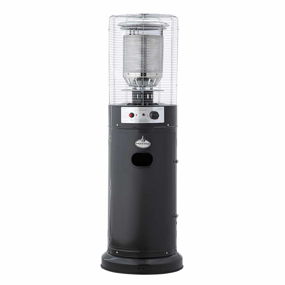 Estufa a Gas Exterior Terraza Klyma Cildro LW Negra 1,35 mts.