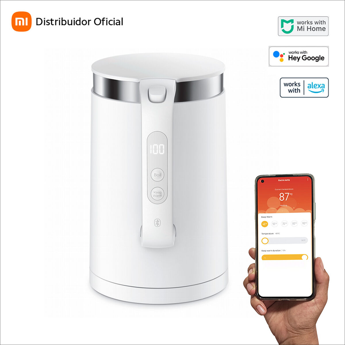 Hervidor Eléctrico Xiaomi Mi Smart Kettle Pro-GL 1,5 lts.