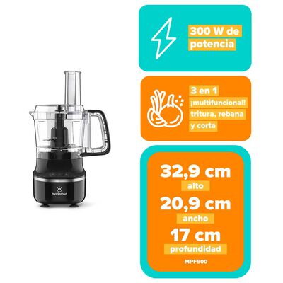 Imagen 1 del producto Procesador de Alimentos Mademsa MFP500 710 ml.