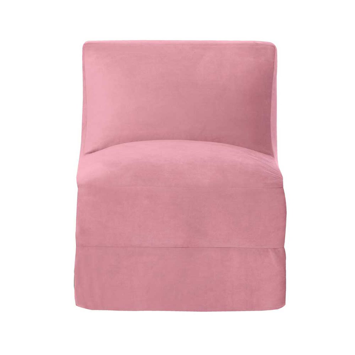 Sofá Cama Latam Home Velvet Bari 1 Cuerpo Palo Rosa