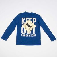 Beatle Estampado Algodón Niño Chess Azul