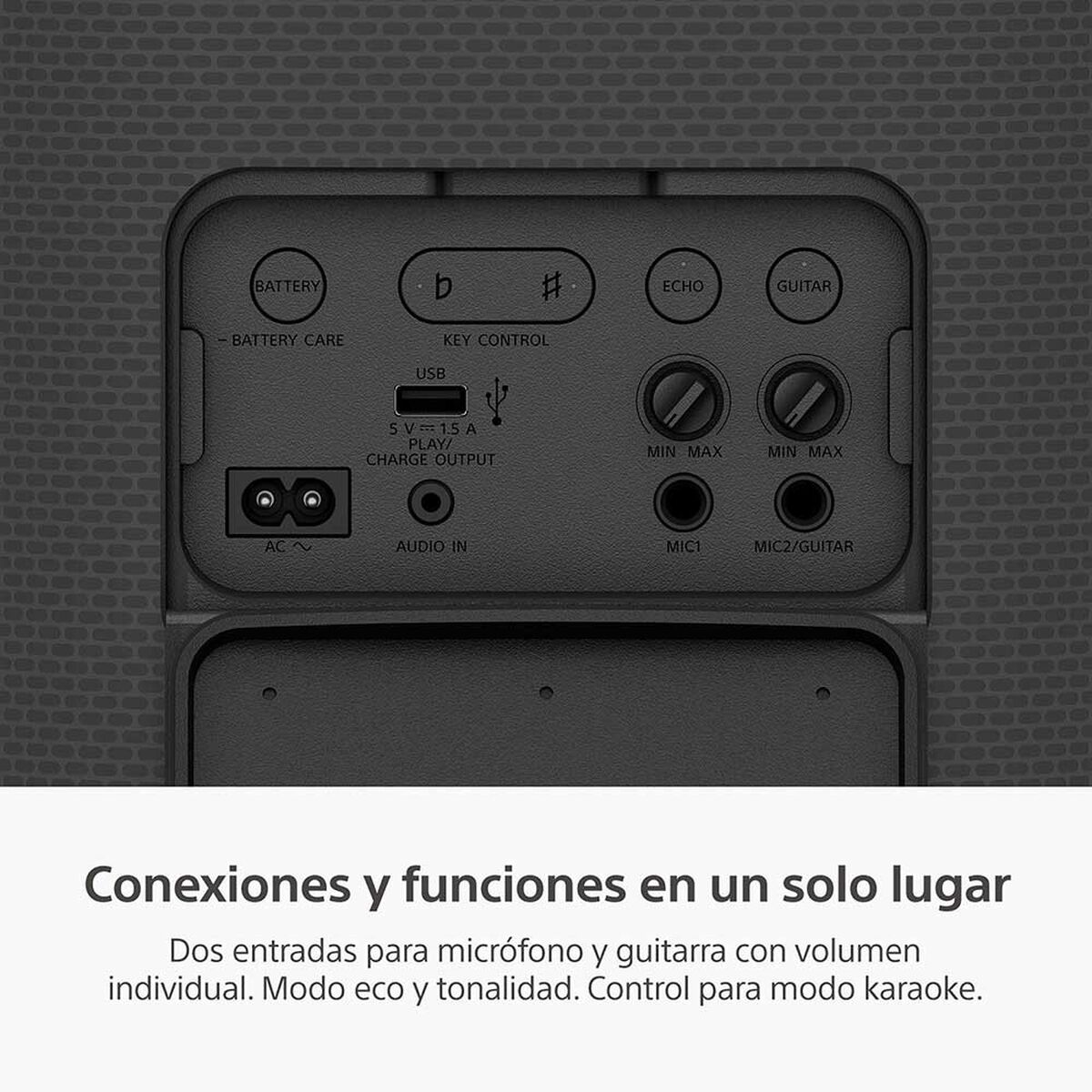 Minicomponente Sony XV-500 Negro