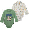 Pack 2 Body Manga Larga Chess Baby