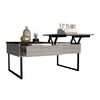 Mesa de Centro TuHome 5G-4 Ceniza/Wengue