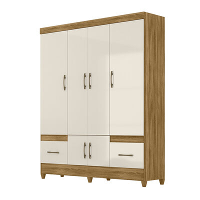 Imagen 1 del producto Clóset Di Poretti MS912 6 Puertas 2 Cajones Off White