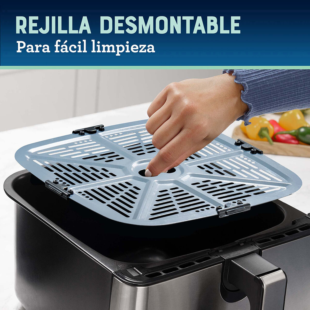 Freidora de Aire Oster CKSTAF68T-052 6,8 lts.