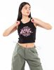Polera Rock Sin Mangas Mujer Icono