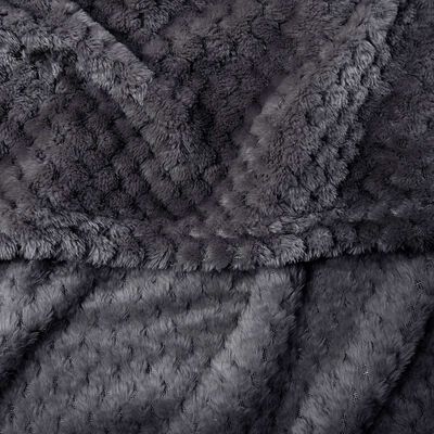 Imagen 2 del producto Manta de Poliéster Mashini 127 x 152 Liso Marengo