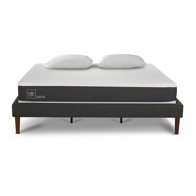 CIC Cama Europea CIC King New Ortopedic + Almohadas Viscoelásticas