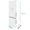 Refrigerador No Frost Mabe RMB432PXLRS0 314 lts.