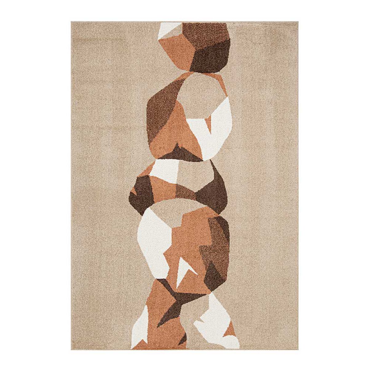 Bajada de Cama Idetex Frise Light Velut 50 x 100 cm Beige