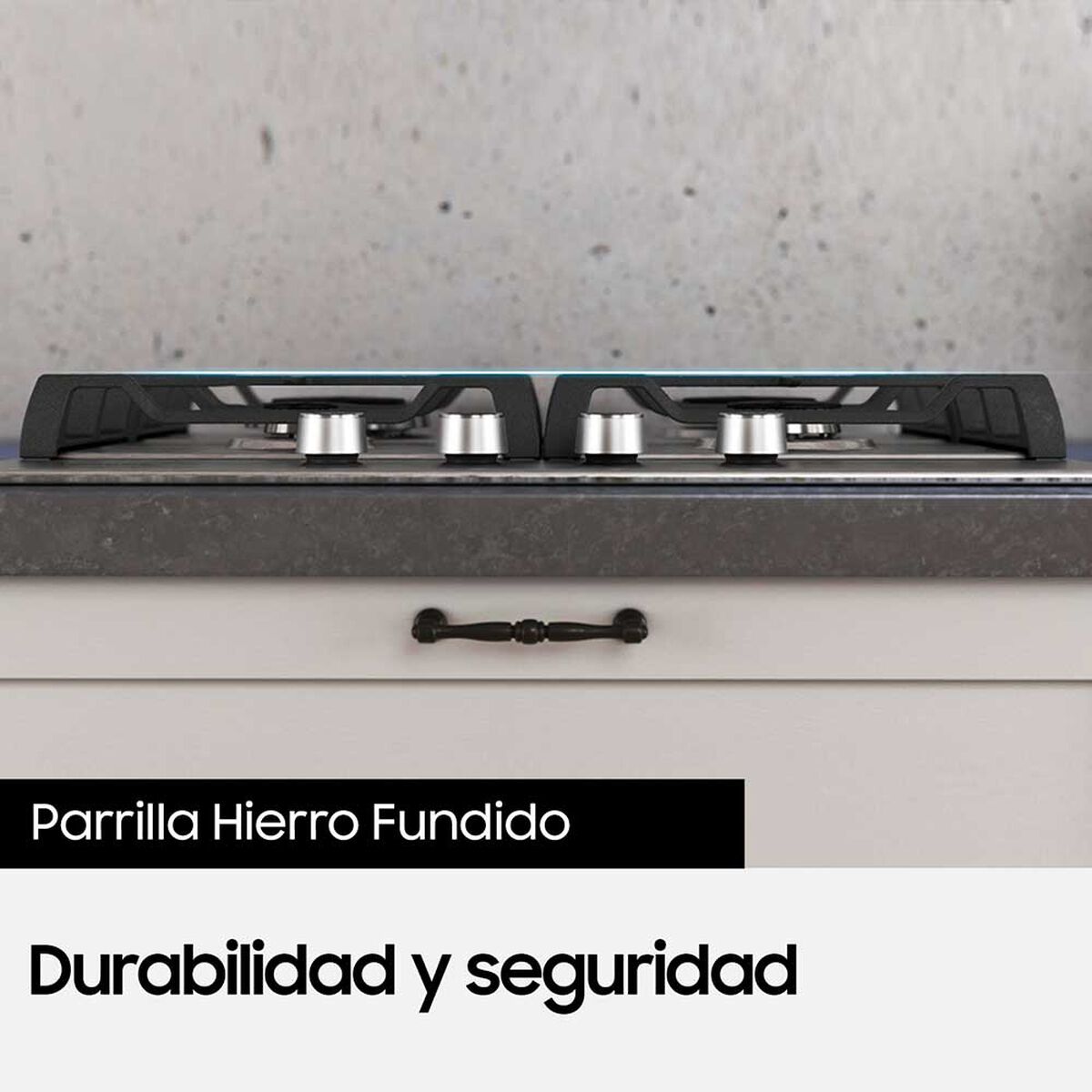 Encimera Samsung NA64D3010AS/ZS 4 Quemadores