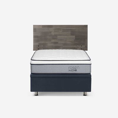 Boxet Rosen 1,5 Plazas Indie + Respaldo Tabor Grafito