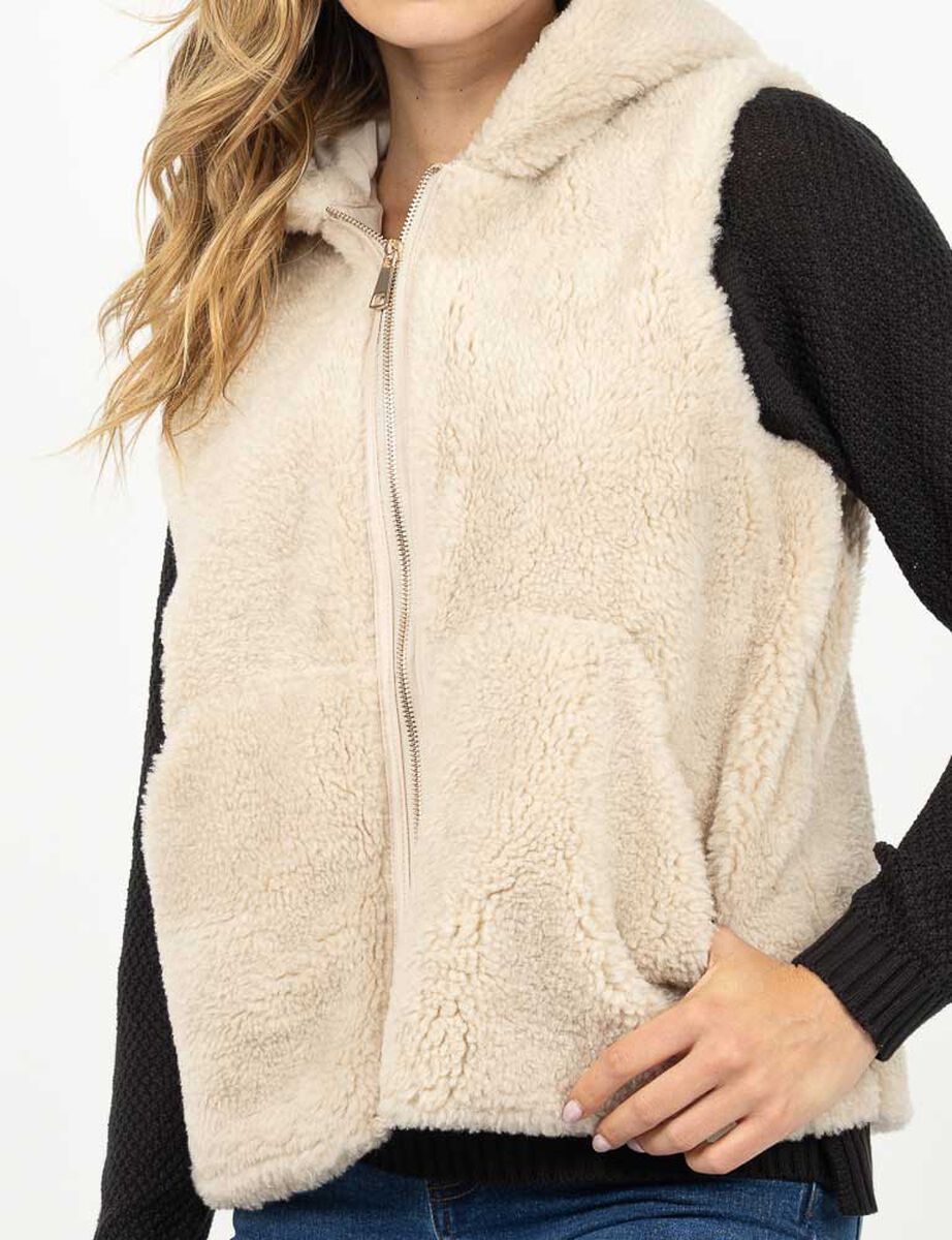 Chaqueta Sin Mangas Mujer Zibel