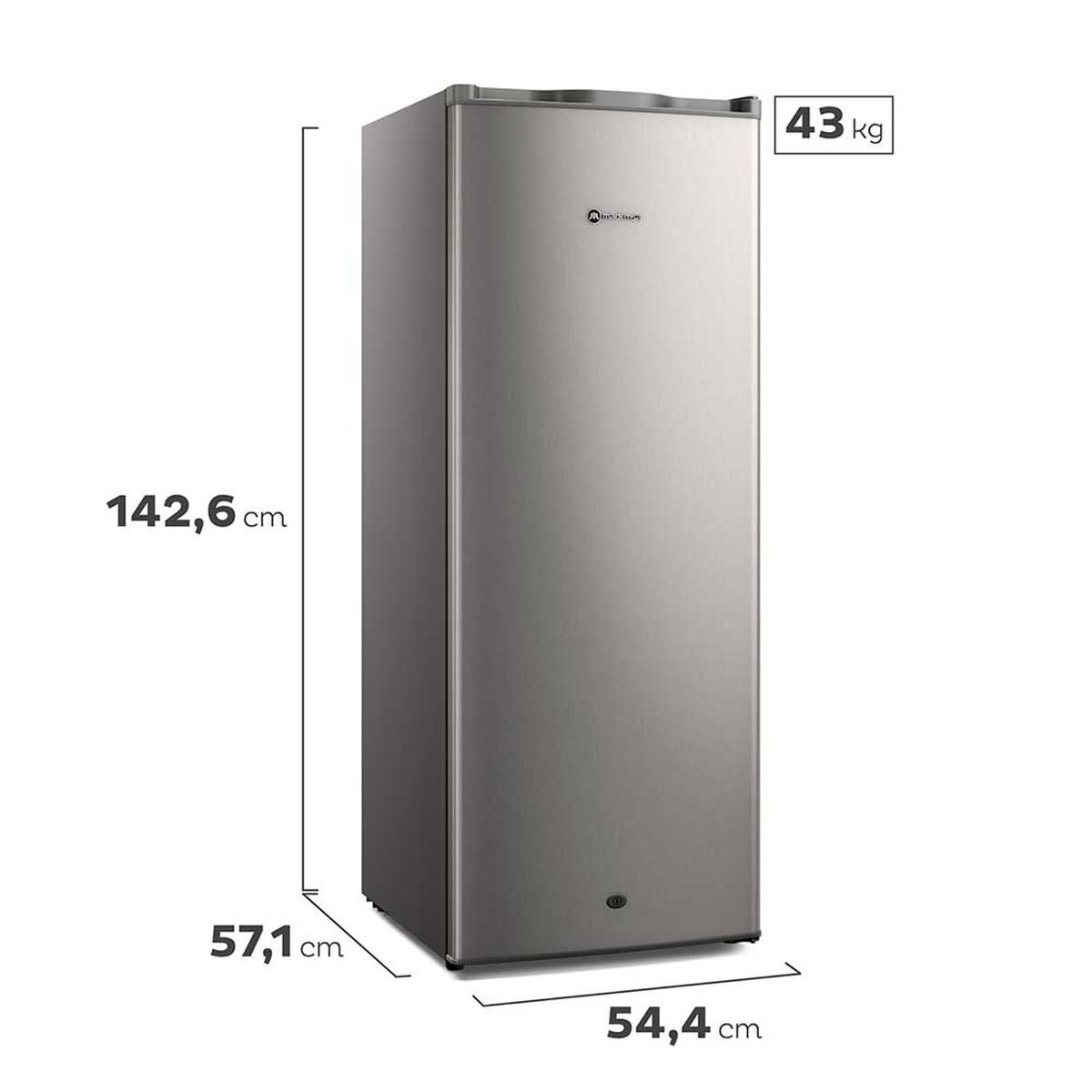 Freezer Vertical Mademsa M-265V 157 lts
