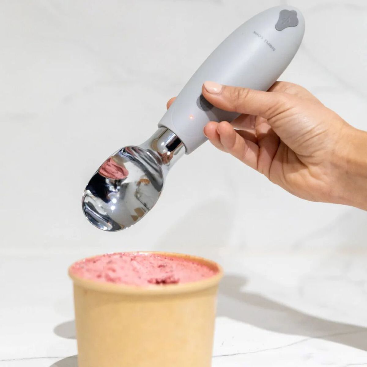 Cuchara de Helado El&eacute;ctrica Gelato Simple Cook