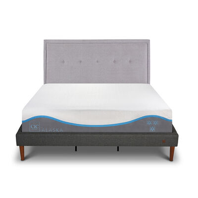 Cama Europea CIC King Alaska + Respaldo