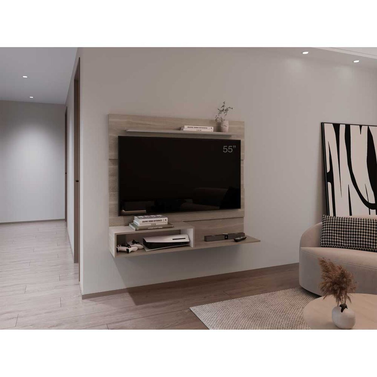 Panel Tuhome Beijing Hasta 55" Bardolino-Blanco