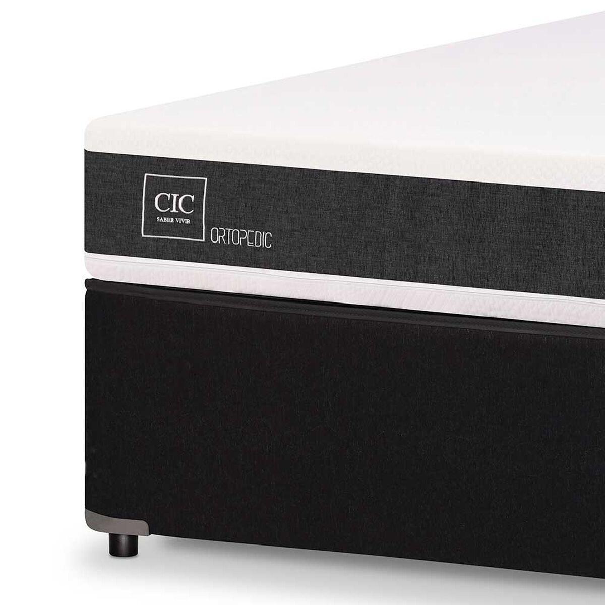 Cama Nido CIC Base Normal 1,5 Plazas Ortopedic + Respaldo Gales