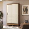 Clóset Casanova Fit 2 Puertas Correderas Jequitiba Blanco