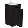 Set Muebles Auxiliar + Lavamanos + Espejo Flotante TuHome Madrid
