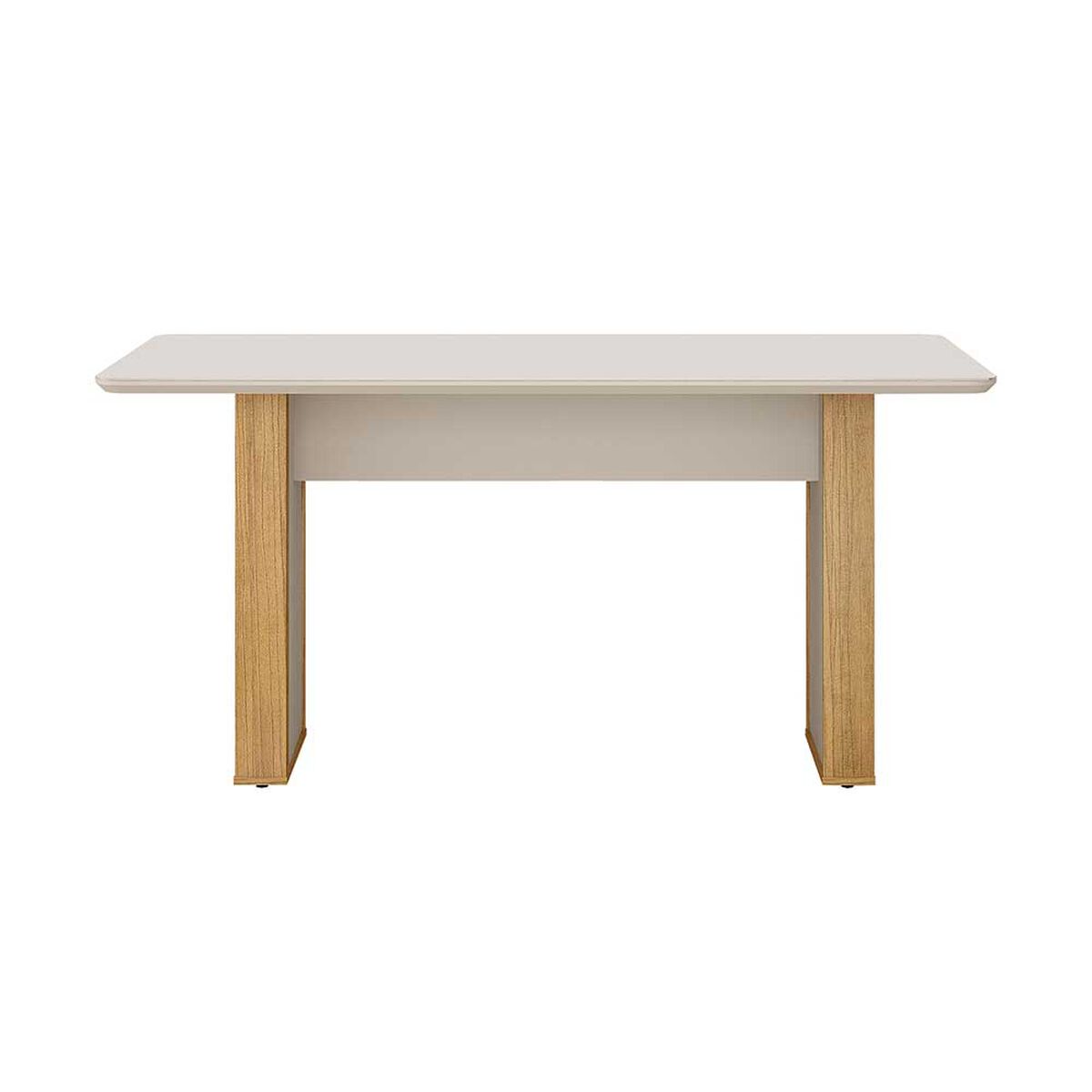 Juego de Comedor Vekkahome Julia Lara 4 Sillas Café
