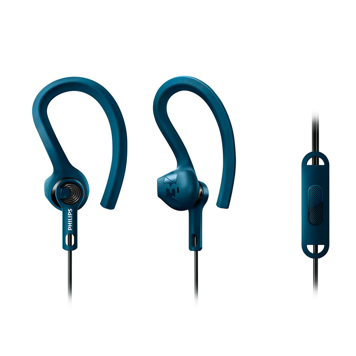 Audífonos Deportivos In Ear Philips SHQ1405BL Actionfit RunWild Azules
