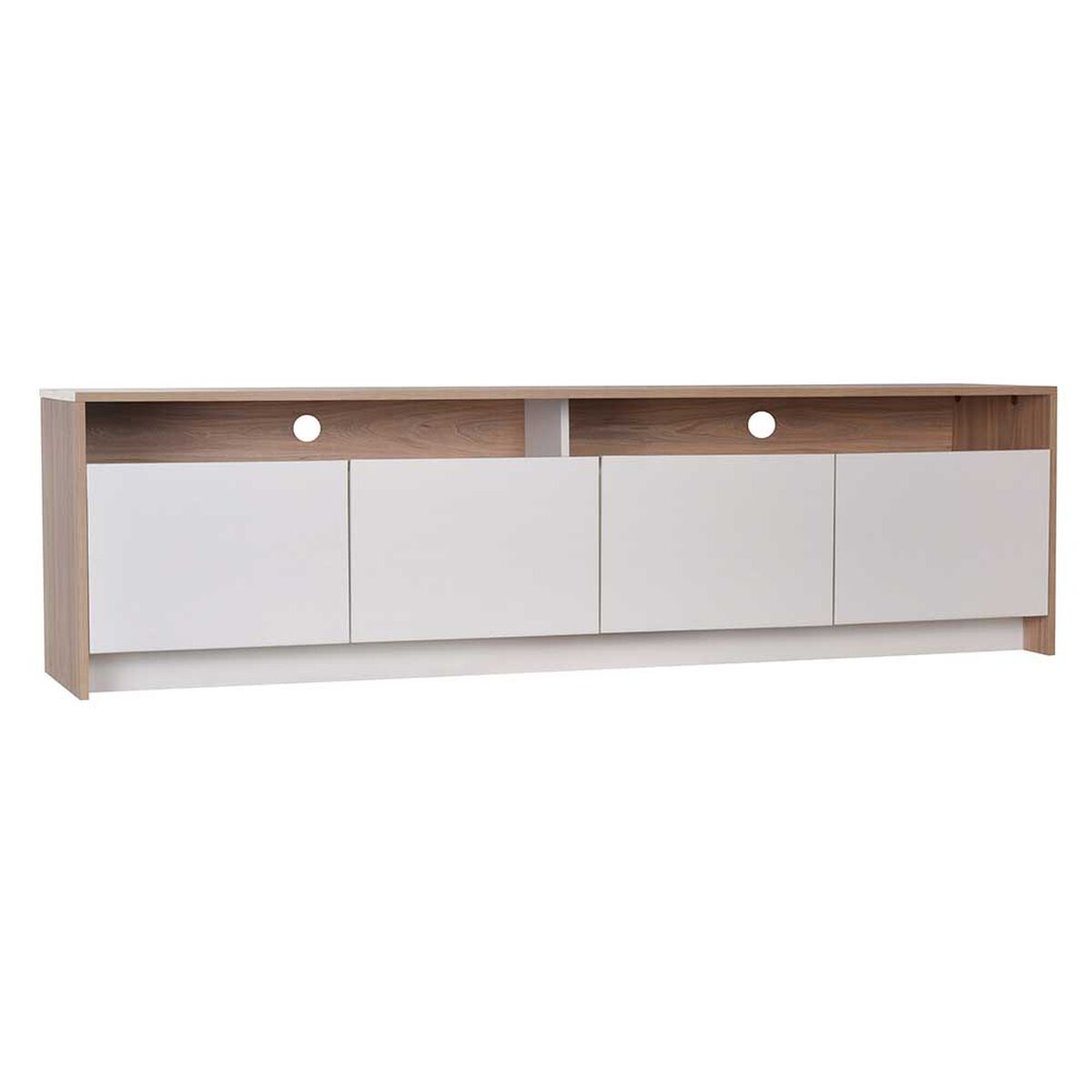 Rack TV CIC Colbun Olmo Blanco Hasta 70"