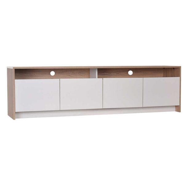 Rack TV CIC Colbun Olmo Blanco Hasta 70""