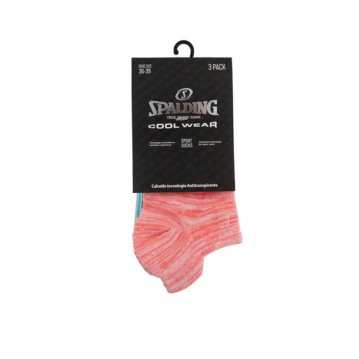 Tripack Calcetin Deportivo Mujer Spalding