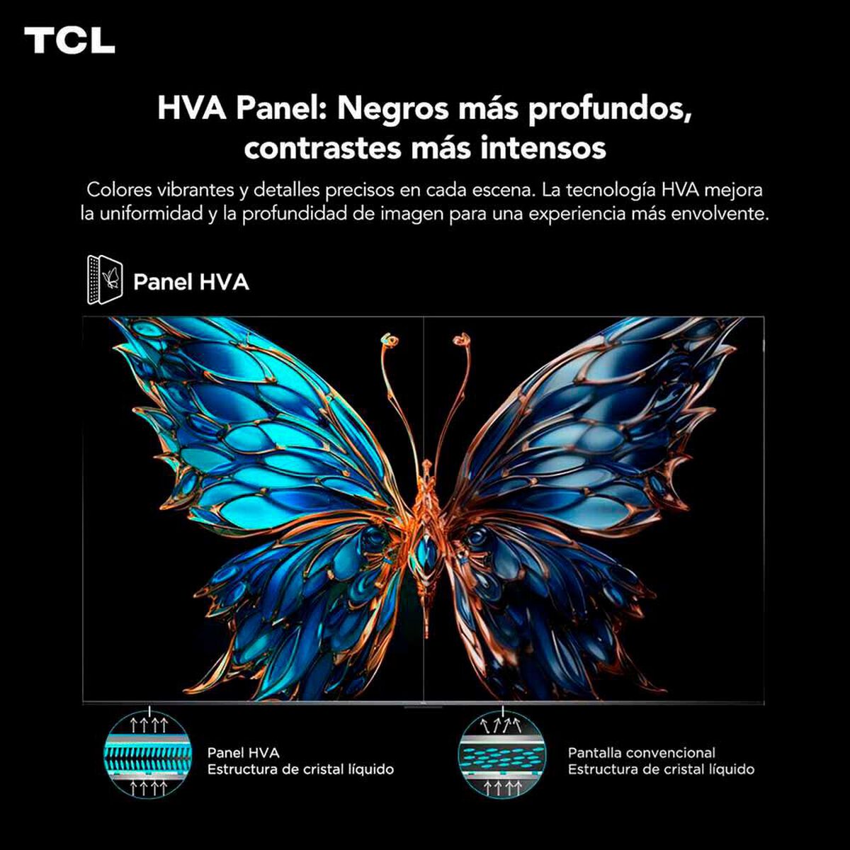 Smart TV LED 65" TCL 4K UHD Google TV V6C