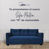 Sofá Sofás Home Mateo 3 Cuerpos Azul