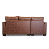 Seccional Izquierdo Muebles MPR Denver 4 Cuerpos Caf&eacute;