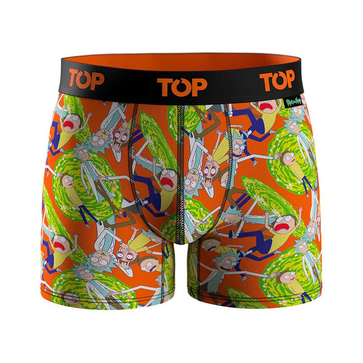 Pack 3 B&oacute;xer Medio Rick and Morty Hombre Top