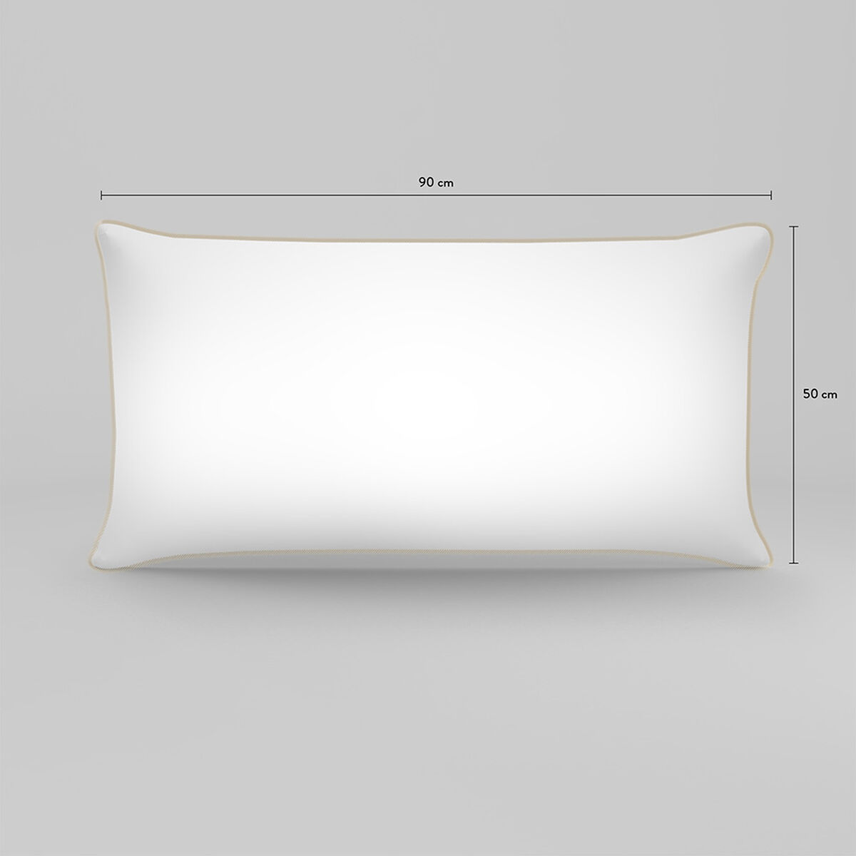 Almohada CIC 100% Pluma de Ganso King + Microfibra  50 x 90 cm