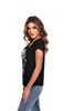 Polera Manga Corta Mujer Rock Caviar